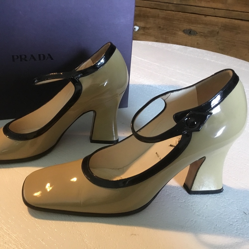 Prada Two tone Maryjane, Worn Once